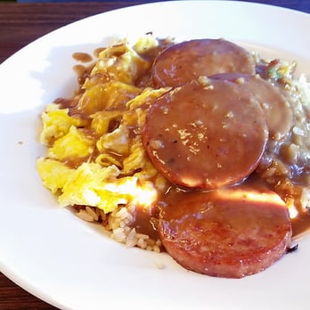 Ross J's Aloha Grill - Portuguese Loco Moco with Fried Rice - Hawaiian Near Me - Henderson, Nevada Ross J's Aloha Grill - Portuguese Loco Moco with Fried Rice - Hawaiian Near Me - Henderson, Nevada