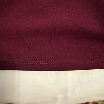 Simon's Sun Valley Cleaners - Hem stitch uneven and stain in the bottom - Dry Cleaning Near Me - Sherman Oaks, California