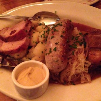Leopold's - Platter is huge! - German Near Me - San Francisco, California