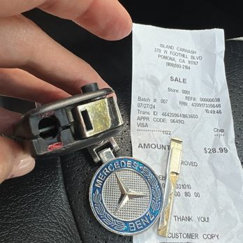 Island Car Wash - Broken key fob - Car Wash Near Me - Pomona, California