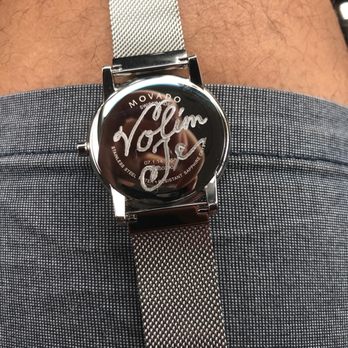 Signature Hand Engraving - Watch - Engraving Near Me - Carlsbad, California Signature Hand Engraving - Watch - Engraving Near Me - Carlsbad, California