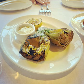 Mustards Grill - Grilled artichoke - New American Near Me - Napa, California Mustards Grill - Grilled artichoke - New American Near Me - Napa, California