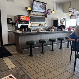 Walk up bar.