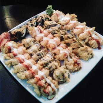 Sushimono - Three spicy crispies. A ninja, a dori and a Godzilla. - Japanese Near Me - Fair Oaks, California