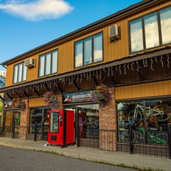 Rebound Cycle - The shop with bike parts vending machine.