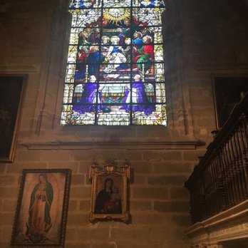Cathedral de Sevilla - Stained glass - Churches Near Me - Seville, SE Cathedral de Sevilla - Stained glass - Churches Near Me - Seville, SE