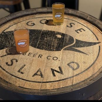 Goose Island Tap Room - Close up of the GI Barrel. La Palomita and the cuvee - Breweries Near Me - Chicago, Illinois