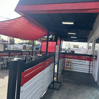 Baja Cali Fish & Tacos - Outside patio - Tacos Near Me - Alhambra, California Baja Cali Fish & Tacos - Outside patio - Tacos Near Me - Alhambra, California
