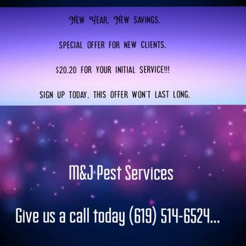 M & J Pest Services - New Year promotion!! - Pest Control Near Me M & J Pest Services - New Year promotion!! - Pest Control Near Me
