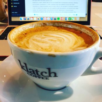 Klatch Coffee - Latte! They have nice tables to study at - Breakfast & Brunch Near Me - Redondo Beach, California Klatch Coffee - Latte! They have nice tables to study at - Breakfast & Brunch Near Me - Redondo Beach, California