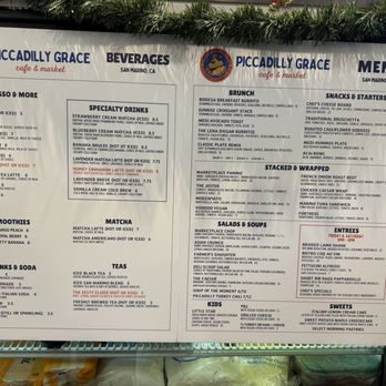 Piccadilly Grace - Cafes Near Me - San Marino, California