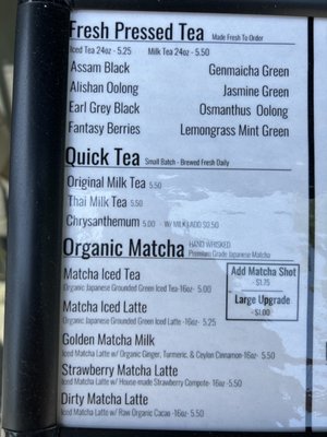 Menu photo 8 Loose Leaf Boba Co Los Angeles, CA