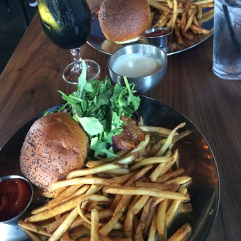 Eureka! - Fig Burgers with Fries so freaking delicious. It's our favorite here. Yum - American Near Me - Bakersfield, California Eureka! - Fig Burgers with Fries so freaking delicious. It's our favorite here. Yum - American Near Me - Bakersfield, California