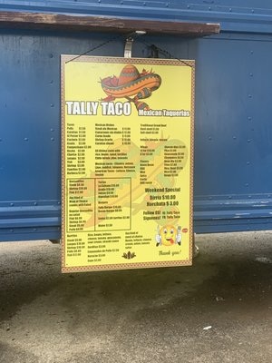 Menu photo 4 Tally Taco Tallahassee, FL Menu photo 4 Tally Taco Tallahassee, FL