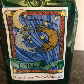 Flying Cats Gift Shop - a bag of coffee - Gift Shops Near Me - Ocean Shores, Washington