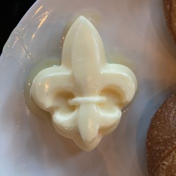 Evangeline - Fleur de lis shaped butter - Cajun/Creole Near Me - Calistoga, California