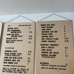 Menu Menu