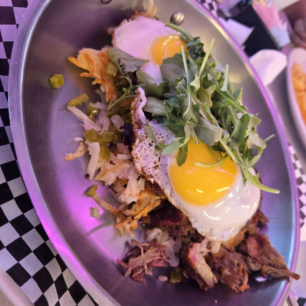 Pink Cadillac Diner - Pork belly skillet - Diners Near Me - Wildwood, New Jersey Pink Cadillac Diner - Pork belly skillet - Diners Near Me - Wildwood, New Jersey