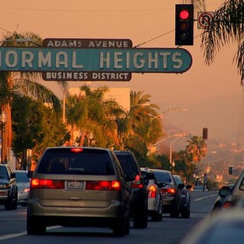 Normal Heights - Normal Heights Sign - Local Flavor Near Me - San Diego, California