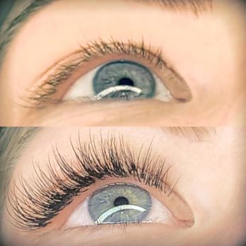 Rose Lashes - Before and after hybrid lash extensions - Eyelash Service Near Me Rose Lashes - Before and after hybrid lash extensions - Eyelash Service Near Me
