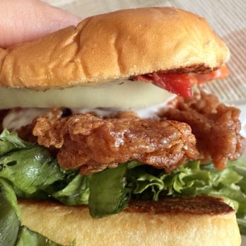 Shake Shack The Boulevard - Dried out chicken "patty" - Hot Dogs Near Me - Buffalo, New York
