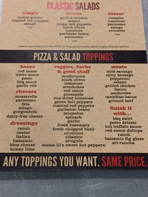 Menu photo 6 MOD Pizza Bellevue, WA Menu photo 6 MOD Pizza Bellevue, WA