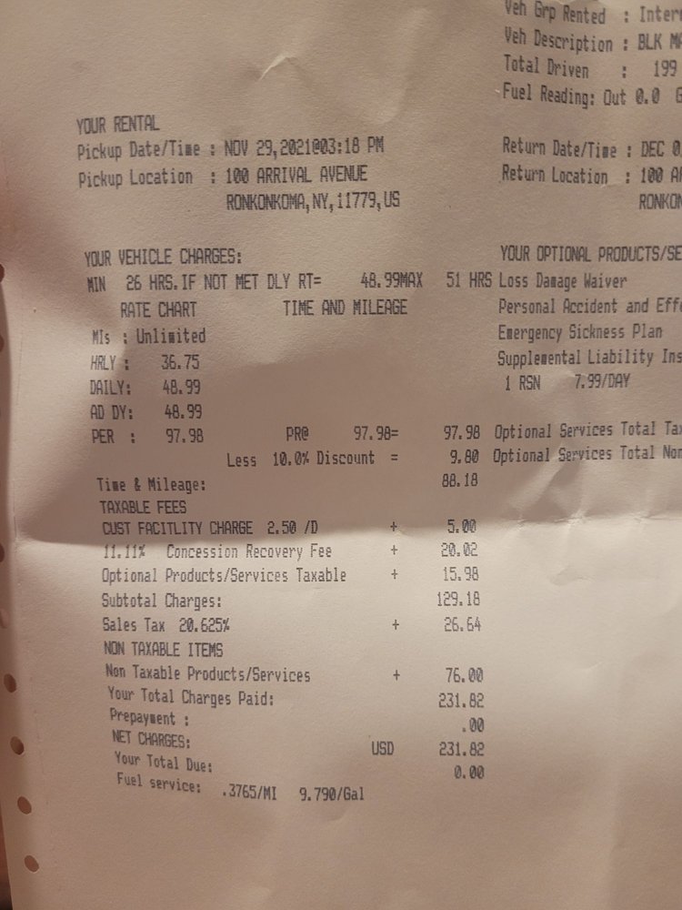 BUDGET RENT A CAR Updated September 2024 29 Reviews 100 Arrival