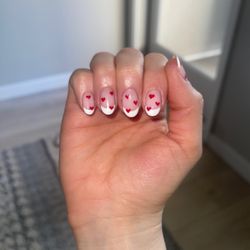 Valentine's Day nails by Nancy!