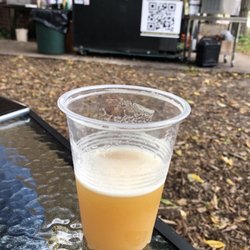 Phantom Power - NEIPA in the beer garden.