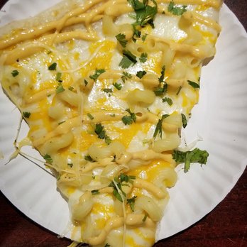Krave It Pizza & Sandwich Joint - Mac n cheese slice $5 - Sandwiches Near Me - Bayside, New York