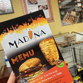 Madina Halal Grill - Inside - Mediterranean Near Me - Richardson, Texas