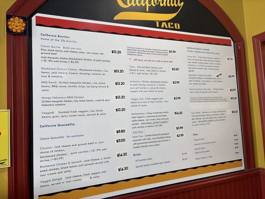 Menu photo 1 California Taco Hamlin, PA Menu photo 1 California Taco Hamlin, PA