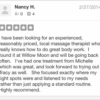 Willow Moon Healing - Filtered review from client - Reiki Near Me - Culpeper, Virginia