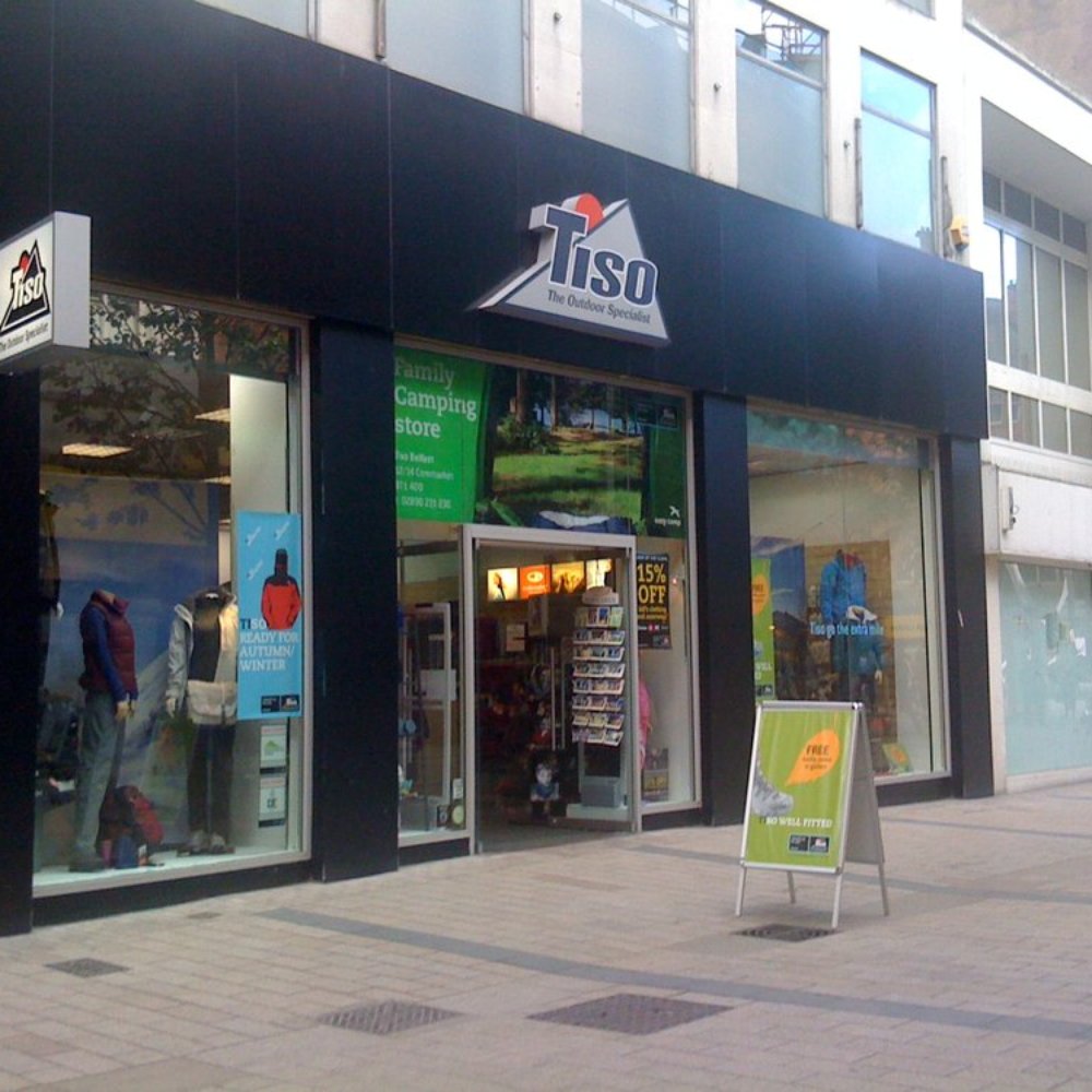 Tiso - Outdoor Gear Near Me - Belfast, BFS