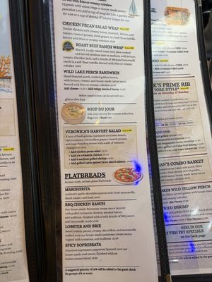 Menu photo 7 Nicks on the Lake Lake Geneva, WI