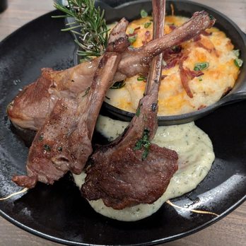 Junior Restaurant  - Lamb with mashed potatoes - Lounges Near Me - Roseville, California