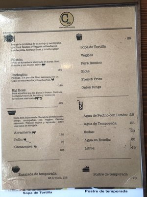 Menu photo 4 Carreta 22 Tijuana, BCN Menu photo 4 Carreta 22 Tijuana, BCN