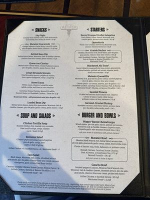 Menu photo 1 Matador Charleston Charleston, SC