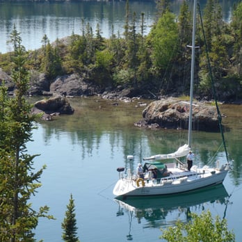 Sail Superior - Isle Royale, lake Superior. A favourite bareboat destination. Just a days sail from Thunder Bay - Boating Near Me - Thunder Bay, Ontario