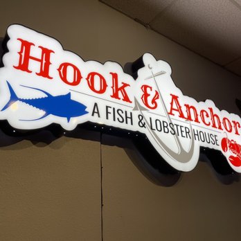 Hook & Anchor - Nice signage - Seafood Near Me - Costa Mesa, California Hook & Anchor - Nice signage - Seafood Near Me - Costa Mesa, California