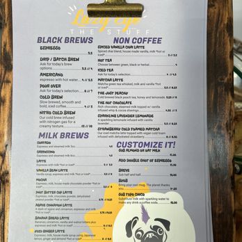 Lazy Eye Coffee - Menu as of 7/5 - Coffee & Tea Near Me - San Diego, California Lazy Eye Coffee - Menu as of 7/5 - Coffee & Tea Near Me - San Diego, California