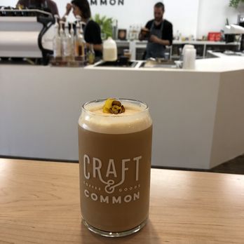 Craft & Common - This was one of their lattes on draft (butterscotch maybe?). I've had them all, they're really yummy. - Coffee & Tea Near Me - Orlando, Florida Craft & Common - This was one of their lattes on draft (butterscotch maybe?). I've had them all, they're really yummy. - Coffee & Tea Near Me - Orlando, Florida