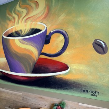 Earth Cafe - Wall art - Asian Fusion Near Me - Riverside, California