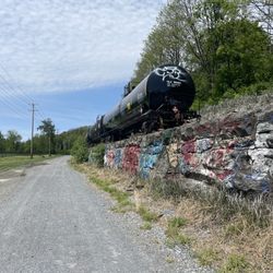 Burlington Bike Path - The train.