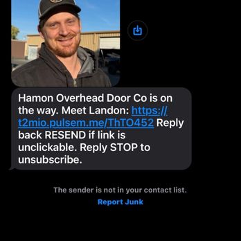 Hamon Overhead Door Company - Landon Sept 16, 2025 - Garage Door Services Near Me - Paso Robles, California