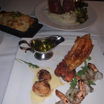 Fleetwood's on Front St - Surf and Turf (shellfish served on a separate plate) - New American Near Me - Lahaina, Hawaii