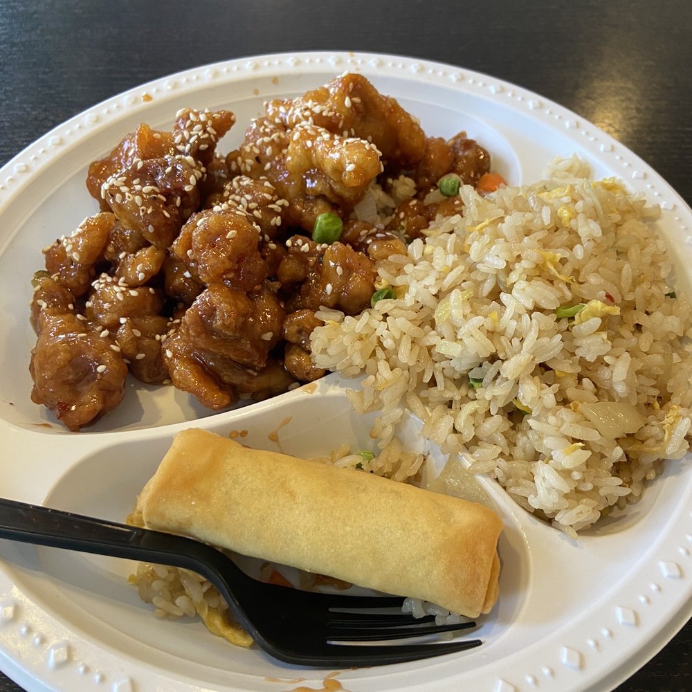 Red Chilli - 31. Sesame Chicken 68. Fried Rice 1. Vegetable Egg Rolls - Chinese Near Me - Redlands, California Red Chilli - 31. Sesame Chicken 68. Fried Rice 1. Vegetable Egg Rolls - Chinese Near Me - Redlands, California