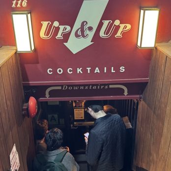 The Up & Up - Entrance - Cocktail Bars Near Me - New York, New York