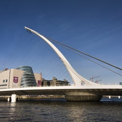 The Convention Centre Dublin - Becket Bridge & The Convention Centre Dublin. Photo by Priory Studios
