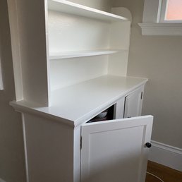 A M Green Construction - Built-in looks so much better painted white. - painting - General Contractors Near Me - Berkeley, California